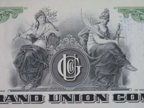 The Grand Union Company, Stock Certificate, 1964 , 1 Shares
