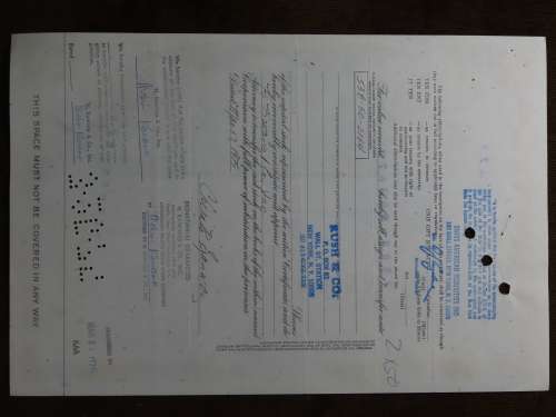 Pan American World Airways, Stock Certificate, 1975 , 100 Shares