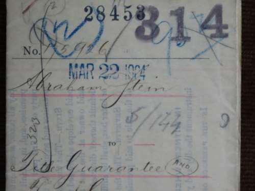 1904 Mortgage Indenture with Seal, Hand Written, New York City