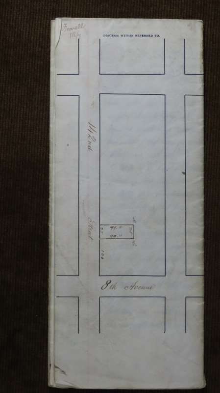 1900 Mortgage Indenture with Seal, Hand Written, New York City