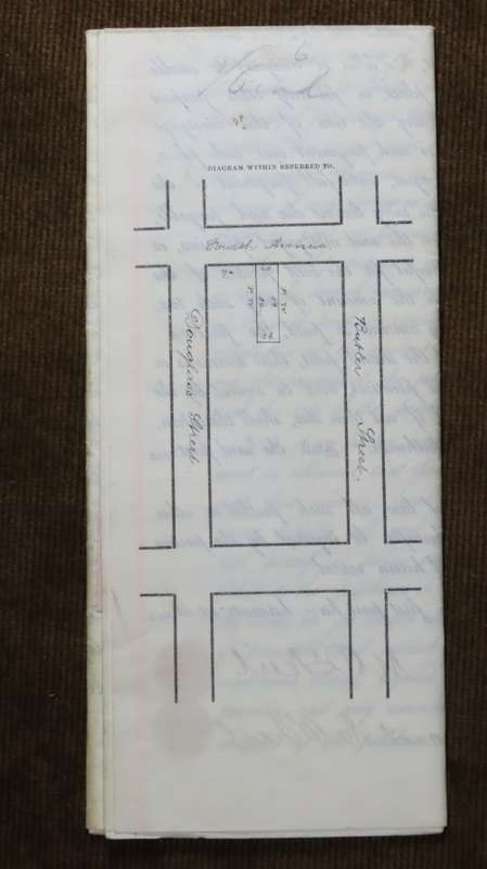 1889 Mortgage Indenture with Seal, Hand Written, New York City