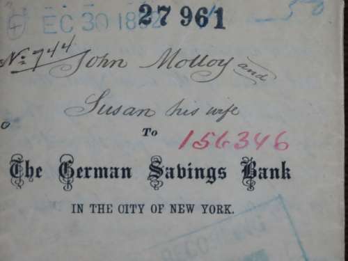 1882 Mortgage Indenture with Seal, Hand Written, New York City