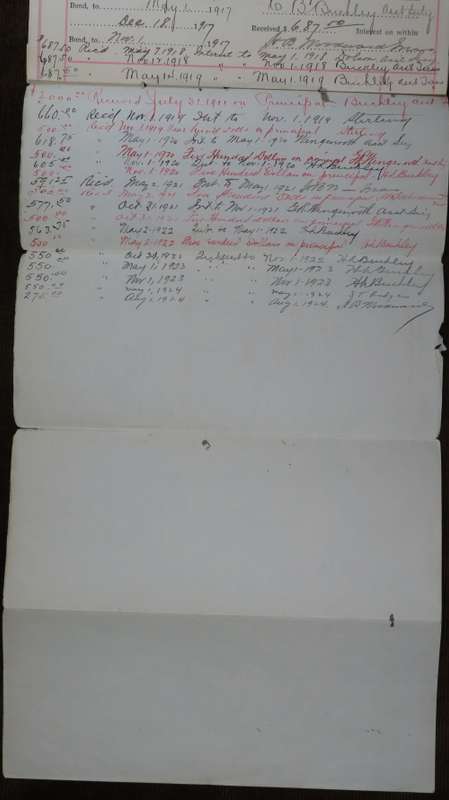 1908 Mortgage Indenture with Seal, Hand Written, New York City