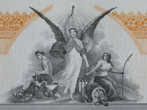 Triangle Mining and Development Company, Stock Certificate, 1912, Unissued - Uncirculated