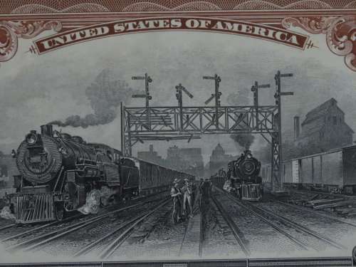 1926 Great Northern Railway Company, $1000 Gold Bond Certificate 6836