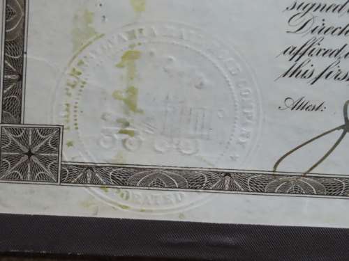 1925 Pittsburgh Cincinati Chicago and St Louis Railroad Company, $1000 Gold Bond Certificate 25564