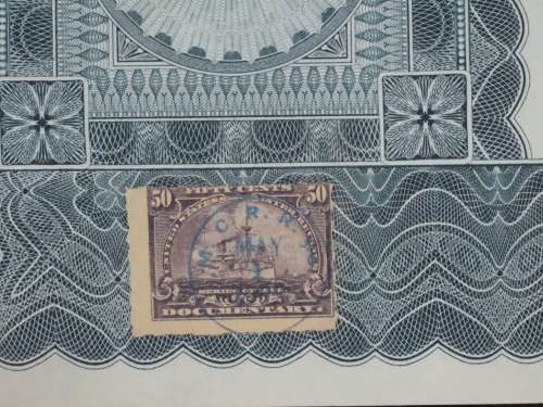 1902 The Michigan Central Railroad Company, $1000 Gold Bond Certificate 5940