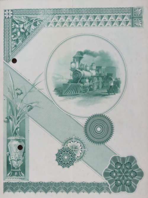 1885 West Shore Railroad Company, $1000 Bond Certificate 16386