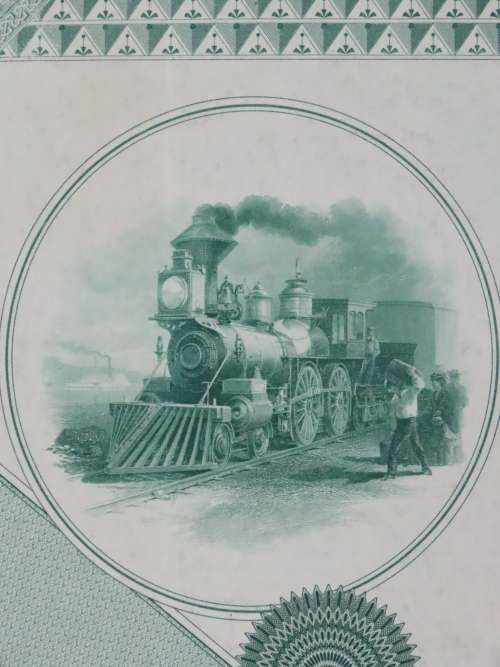 1885 West Shore Railroad Company, $1000 Bond Certificate 16386