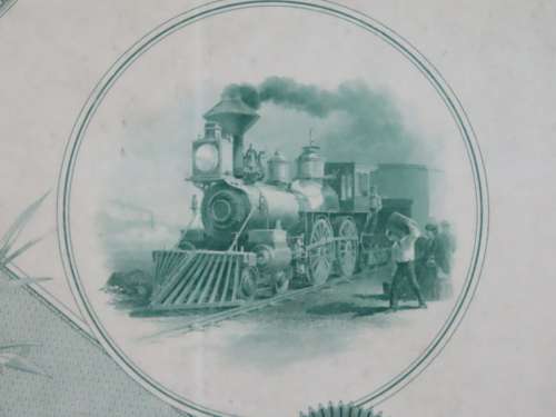 1885 West Shore Railroad Company, $1000 Bond Certificate 33544