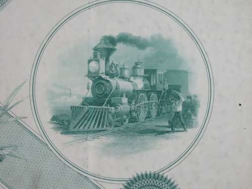 1885 West Shore Railroad Company, $1000 Bond Certificate 34700