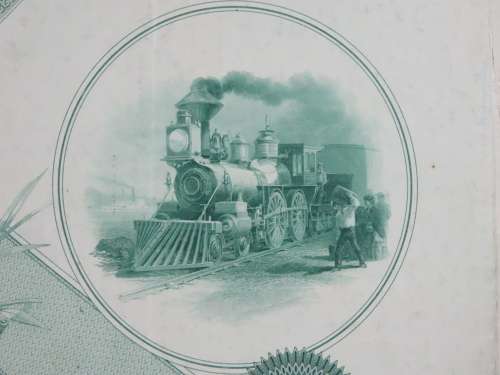 1885 West Shore Railroad Company, $1000 Bond Certificate 1604