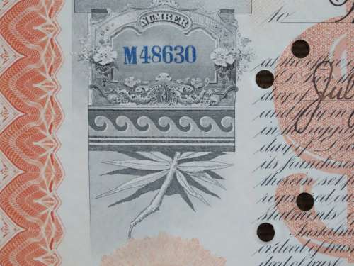 1927 West Shore Railroad Company, $1000 Bond Certificate M48630