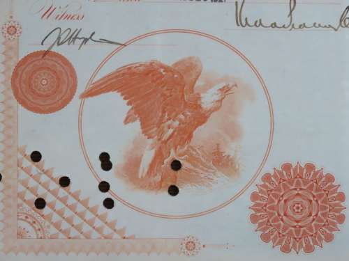 1927 West Shore Railroad Company, $1000 Bond Certificate M48621
