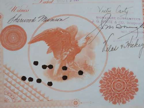 1927 West Shore Railroad Company, $1000 Bond Certificate M48868
