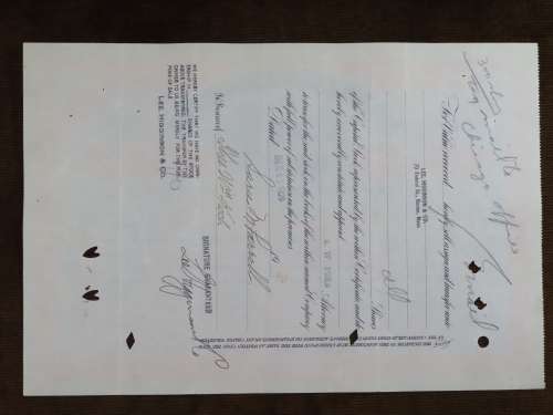 1926 North Butte Mining Company, Stock Certificate, 100 Shares , BH188