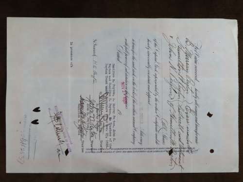 1926 North Butte Mining Company, Stock Certificate, 100 Shares , BH2535