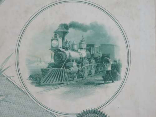 1885 West Shore Railroad Company, $1000 Bond Certificate With  Coupons 16868