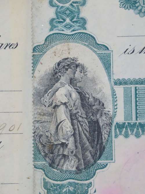 1901 Plume And Atwood Manufacturing Company, Stock Certificate, 90 Shares , 218