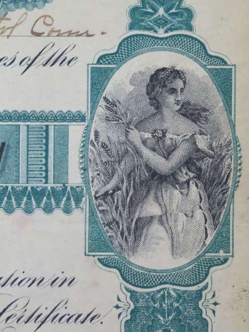1901 Plume And Atwood Manufacturing Company, Stock Certificate, 335 Shares , 211