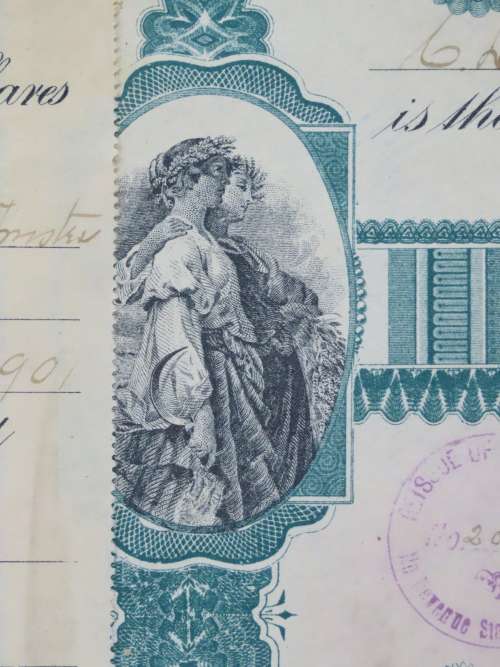1901 Plume And Atwood Manufacturing Company, Stock Certificate, 200 Shares , 206