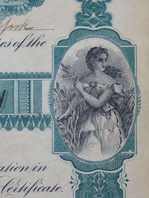 1901 Plume And Atwood Manufacturing Company, Stock Certificate, 375 Shares , 209