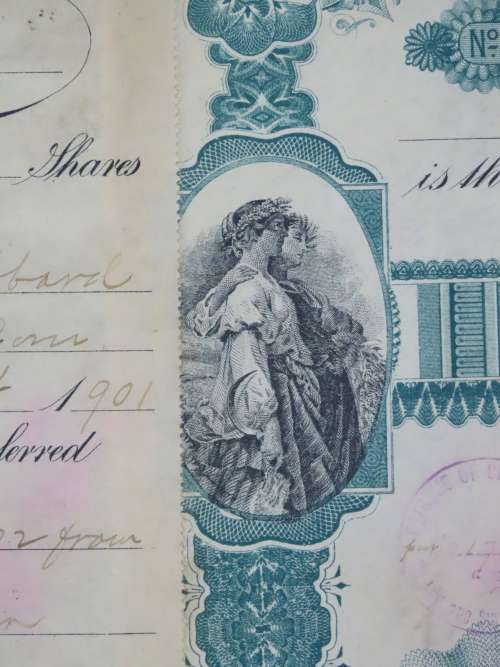 1901 Plume And Atwood Manufacturing Company, Stock Certificate, 200 Shares , 203