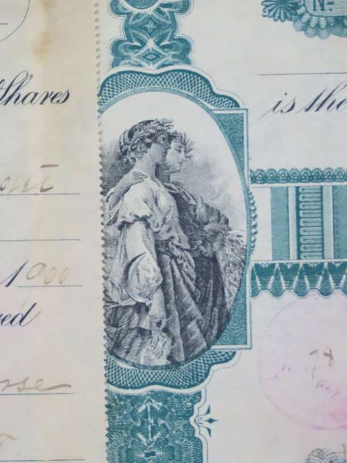 1901 Plume And Atwood Manufacturing Company, Stock Certificate, 650 Shares , 202