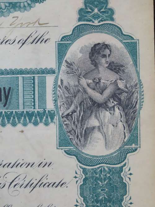 1901 Plume And Atwood Manufacturing Company, Stock Certificate, 650 Shares , 202