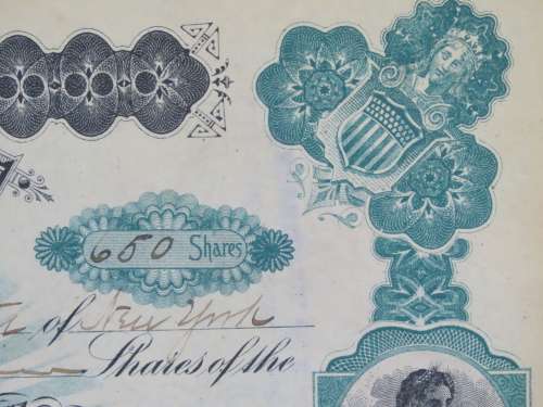 1901 Plume And Atwood Manufacturing Company, Stock Certificate, 650 Shares , 201