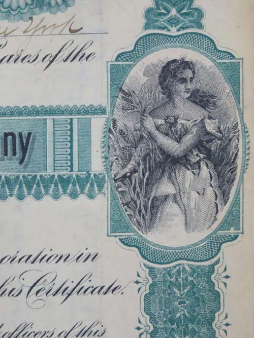 1901 Plume And Atwood Manufacturing Company, Stock Certificate, 650 Shares , 201