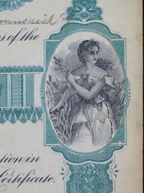 1901 Plume And Atwood Manufacturing Company, Stock Certificate, 100 Shares , 220