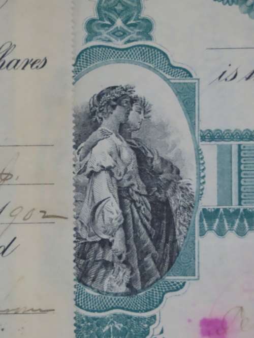1901 Plume And Atwood Manufacturing Company, Stock Certificate, 100 Shares , 221