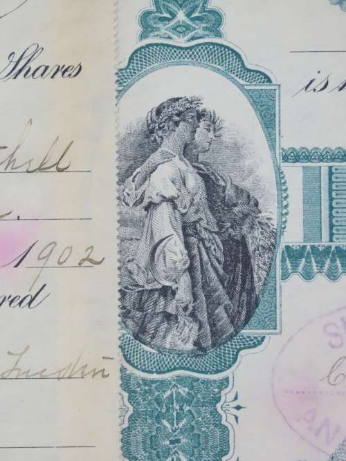 1901 Plume And Atwood Manufacturing Company, Stock Certificate, 332 Shares , 223