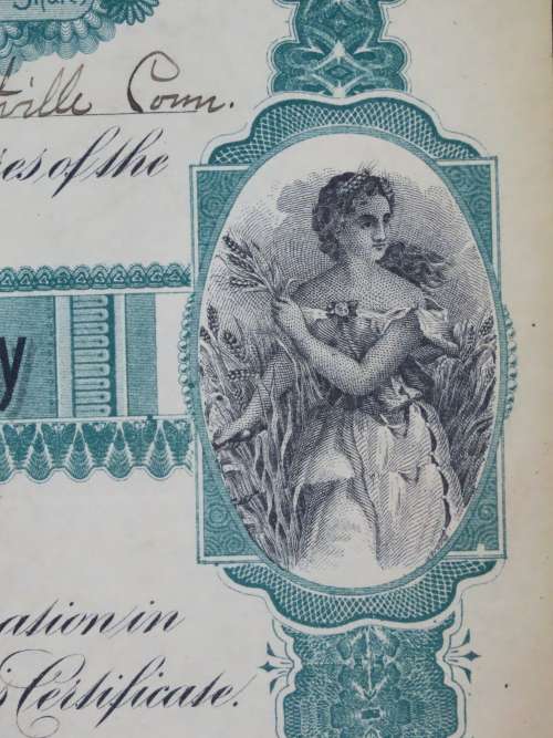 1901 Plume And Atwood Manufacturing Company, Stock Certificate, 332 Shares , 223