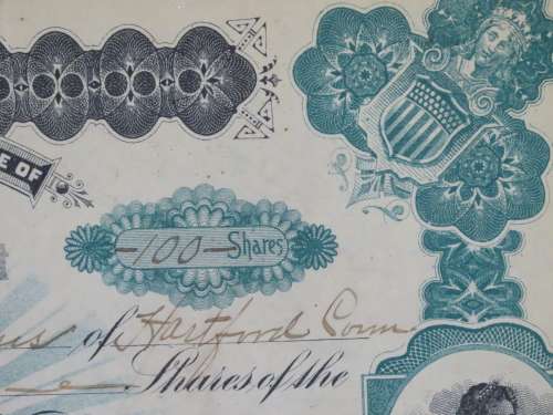 1901 Plume And Atwood Manufacturing Company, Stock Certificate, 100 Shares , 224