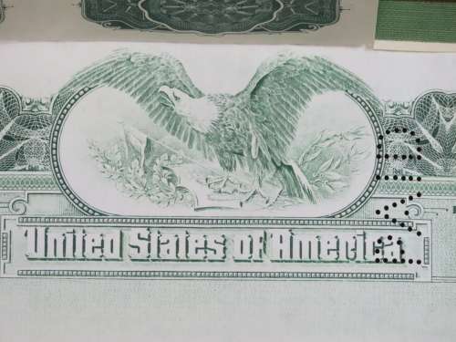 1919 City of Great Falls - South Side Sewer Bond, $1000 Bond, 83