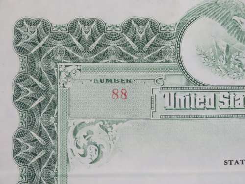 1919 City of Great Falls - South Side Sewer Bond, $1000 Bond, 88