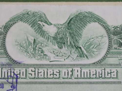 1919 City of Great Falls - South Side Sewer Bond, $1000 Bond, 54