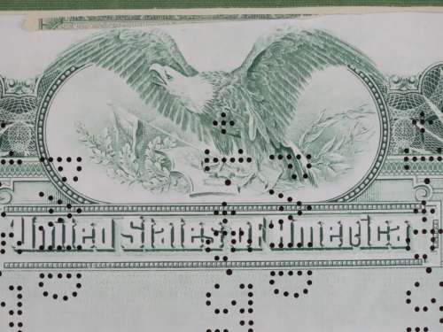 1919 City of Great Falls - South Side Sewer Bond, $1000 Bond, 195