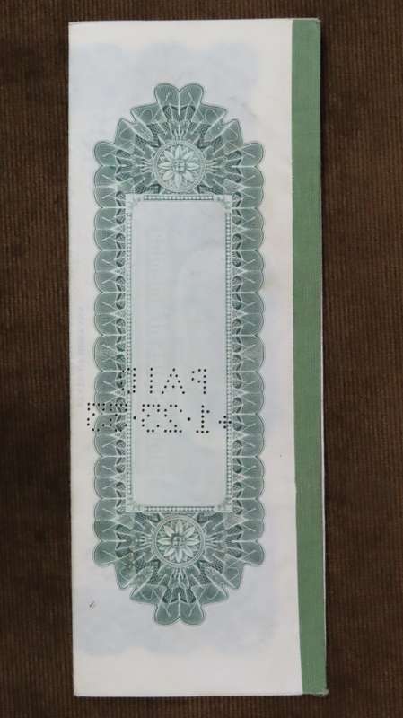 1919 City of Great Falls - South Side Sewer Bond, $1000 Bond, 129