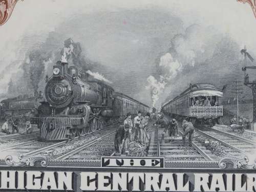 1929 Michigan Central Railroad Company Bond, $1000 Bond, 7461