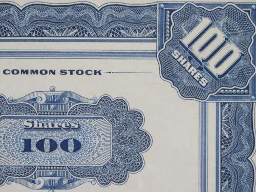 1946 Bond Stores Incorporated, Stock Certificate, 100 Shares, C20849