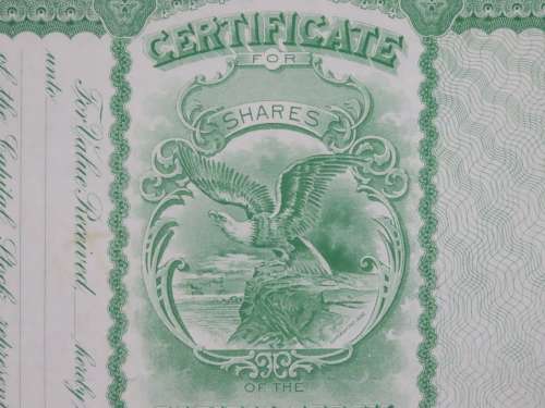 1941 Blewett Ridge Mines, Stock Certificate, 10 Shares, 8