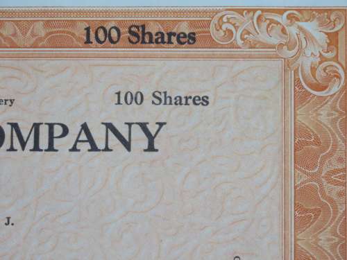 1943 United States Lines Company, Stock Certificate, 100 Shares, 11915