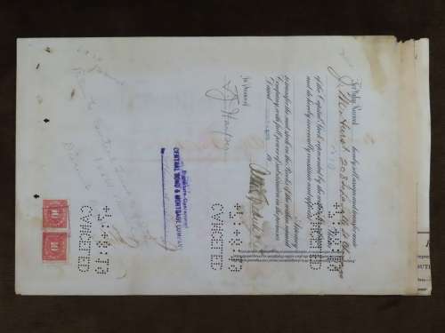 1919 Butler Brothers, Stock Certificate, 10 Shares, B21545