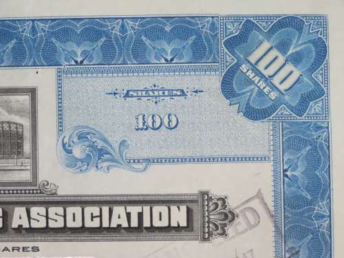 1946 New England Gas and Electric Association, Stock Certificate, 100 Shares, 2851