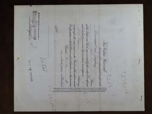 1935 Standard Paper Manufacturing Company, Stock Certificate, 20 Shares, 799