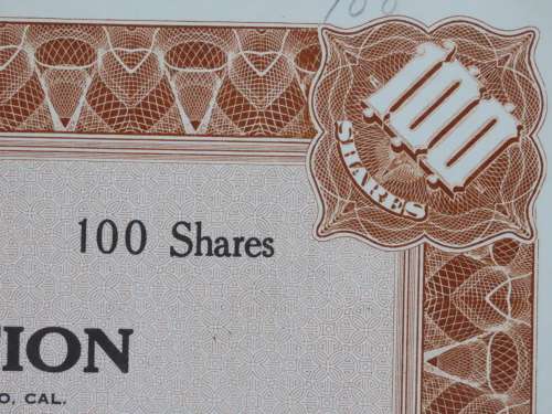 1949 Kaiser Frazer Corporation, Stock Certificate, 100 Shares, 95650