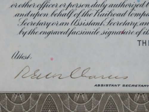 1931 The Pennsylvania Railroad Company, $1000 Gold Bond Certificate 9746